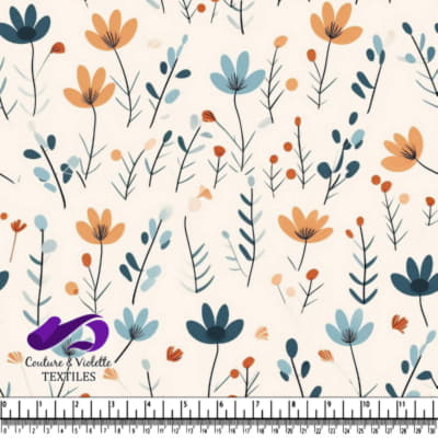 Colorful Floral Pattern for Home Decor