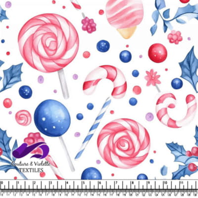 Motif de Bonbons Colorés