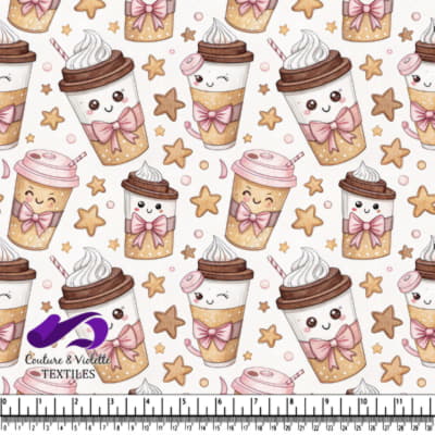 Cute Hot Chocolate and Cookies Pattern