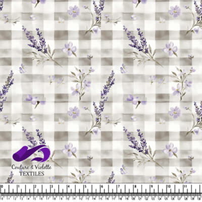 Lavender and light purple floral