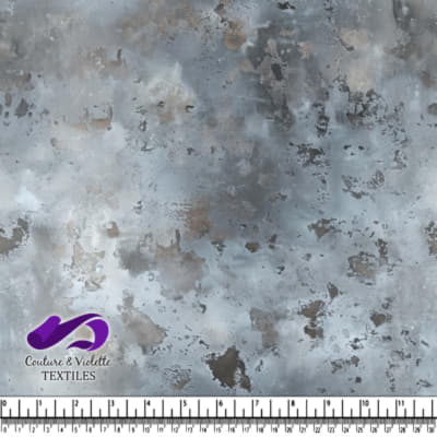 Texture métallique bleu-gris marbré