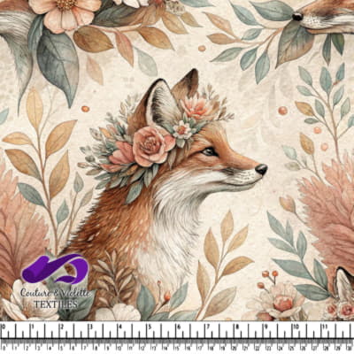 Couronne florale entourée de feuilles et de fleurs d'automne