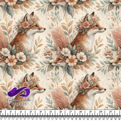 Couronne florale entourée de feuilles et de fleurs d'automne