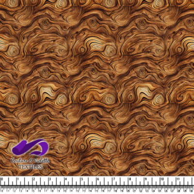 Motif Tourbillonnant de Bois