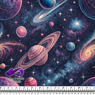 Galaxie Spatiale Colorée