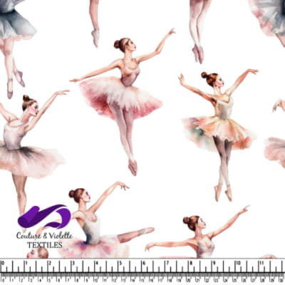 Gracieuses ballerines en tutus pastel