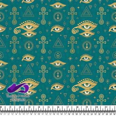 Mystical Ancient Symbols Pattern Design