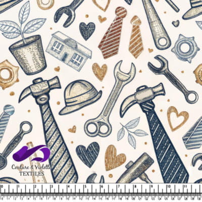 Workwear Tools and Accessories Pattern