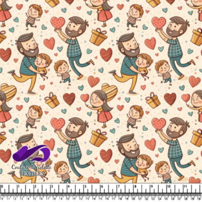 Father and Child Love Pattern
