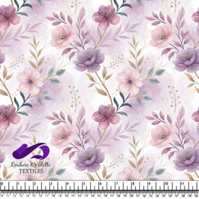 Soft Pastel Floral Pattern Design