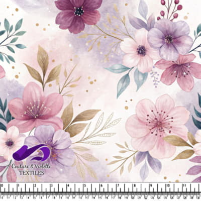 Soft Pastel Floral Pattern