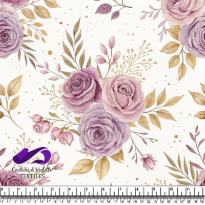 Vintage Floral Bouquet Design Pattern