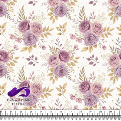 Vintage Floral Bouquet Design Pattern