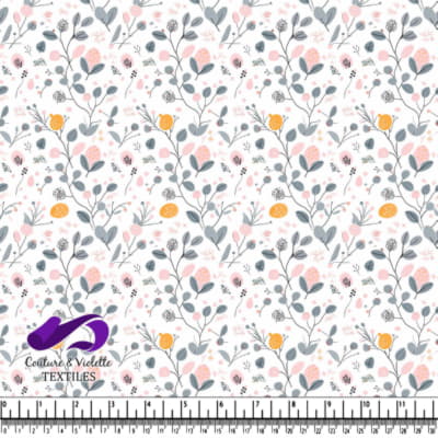 Delicate Spring Floral Pattern Design