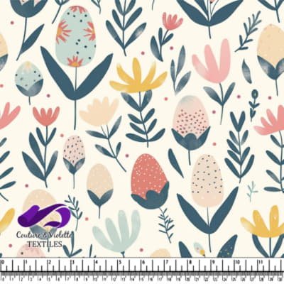 Whimsical Floral Pattern Design