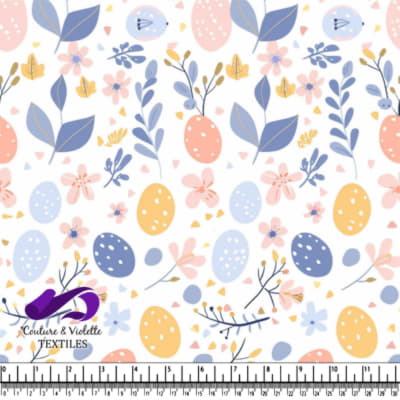 Spring Easter Floral Pattern Design