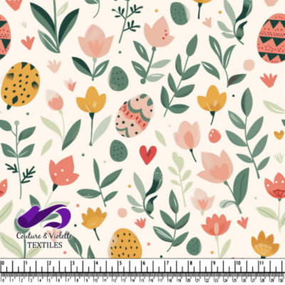 Spring Easter Floral Pattern