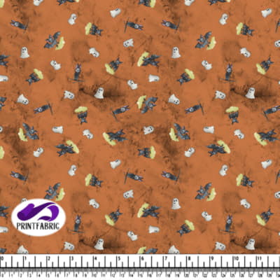 Halloween - Ghost and bat - Tomato cream