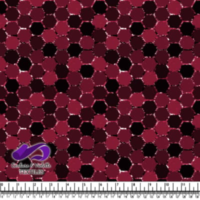 Honeycomb Webb - Grille cosmique - Viva magenta