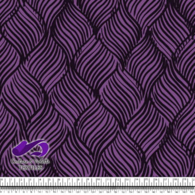 Nature Geometry - Grains d’avoine sur fond meadow violet