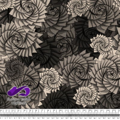 Nature Geometry - Plantes sur fond tapioca