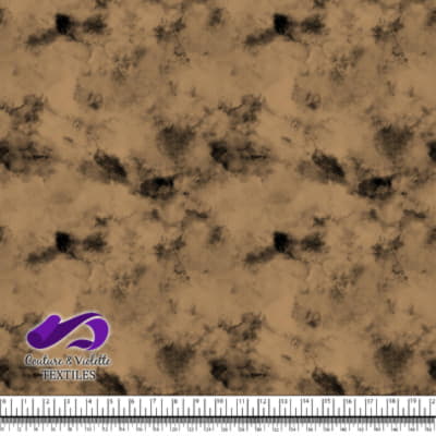 Nature Geometry - Sable sur fond iced coffee