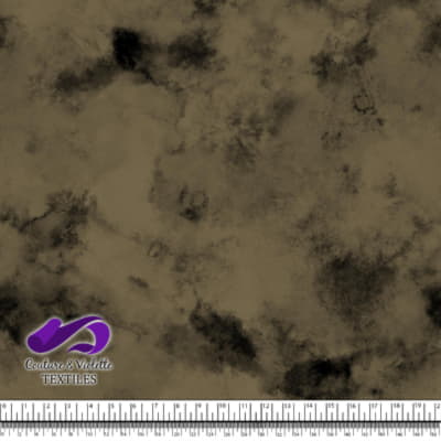 Nature Geometry - Sable sur fond martini olive