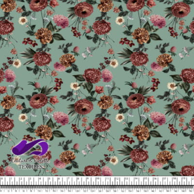 Midsummer Dream - Flower - Granite green