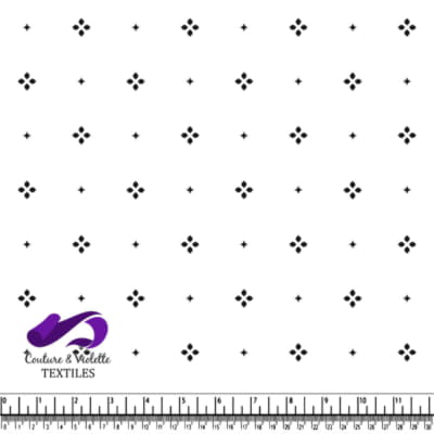 Minimaliste sérénité - pétales dusty blanc