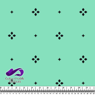 Minimaliste sérénité - pétales - aqua