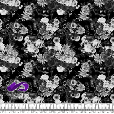 Shadow dream - Flowers - Noir et blanc