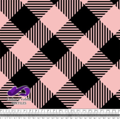 Westwood - Gingham - First blush pink