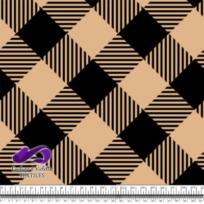 Westwood - Gingham - Desert mist beige