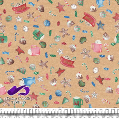 Noël country charm - Confiseries - Desert mist beige