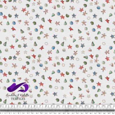 Noël country charm - Biscuits - Blanc