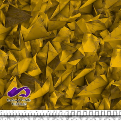 Black polygon - Yellow