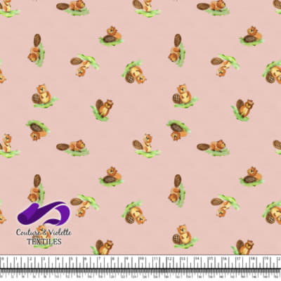 Smalls animals - Beavers - Pink cloud