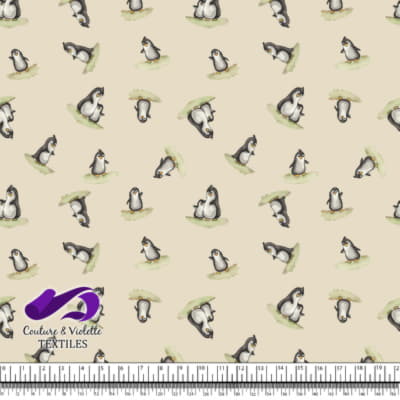 Petits animaux - Penguins - Cream cloud
