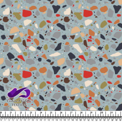 Terrazzo - Chunks New York Classic - Blue cloud