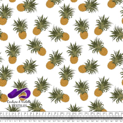 Tropical - Ananas - Blanc