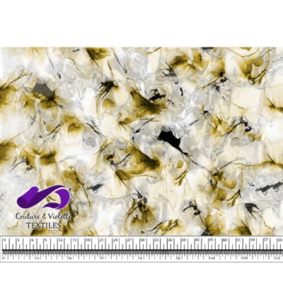 Encre - Jaune avec des accents noirs