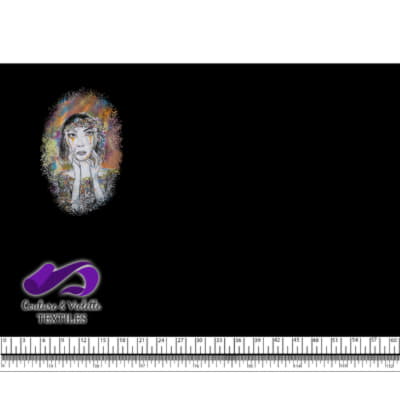 Paon Elisabeth - Portrait de fille - Noir