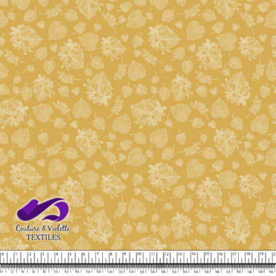 Monstera - Trait blanc - Military gold