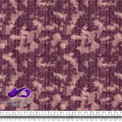 Techno - Binaire - Blanc sur fond rouge