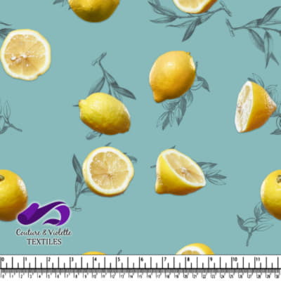 Salade de fruits - Citron - Dusty Aqua