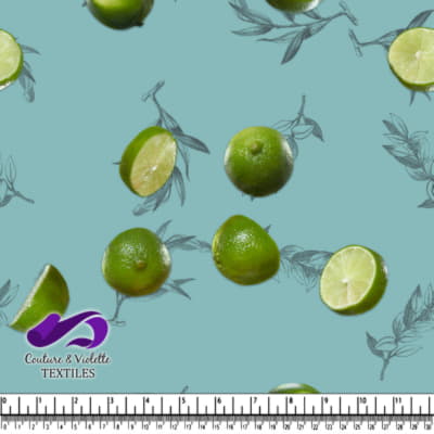 Salade de fruits - Limiette - Dusty Aqua