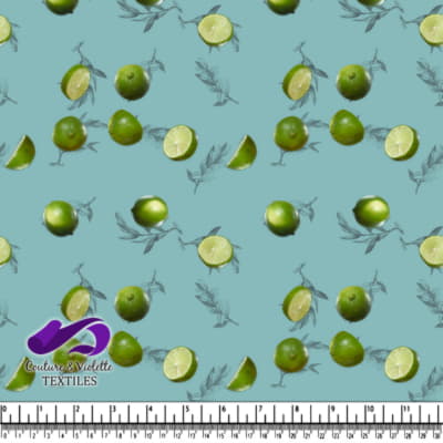 Salade de fruits - Limiette - Dusty Aqua