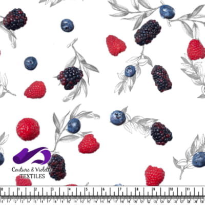 Salade de fruits - Petits Fruits - Blanc