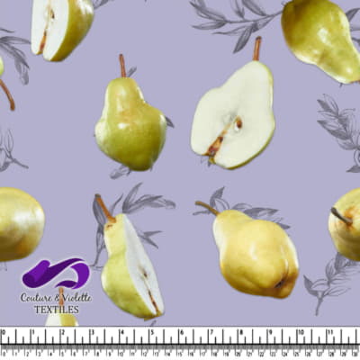 Salade de fruits - Poire - Dusty Lilac