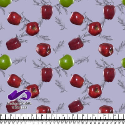 Salade de fruits - Pommes - Dusty Lilac